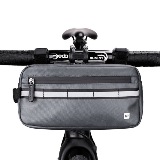 Frendorf | Rhinowalk X20990 Multifunktionsfahrradtasche vorne (Grau)