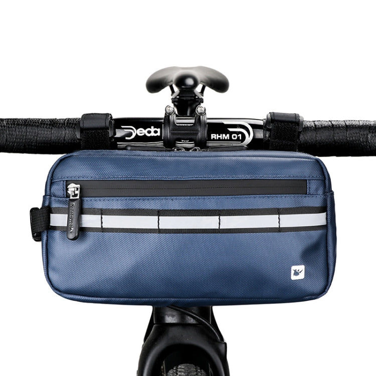 Frendorf | Rhinowalk X20990 Multifunktions-Fahrradtasche vorne (Blau)