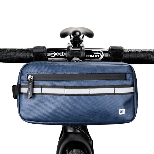 Frendorf | Rhinowalk X20990 Multifunktions-Fahrradtasche vorne (Blau)