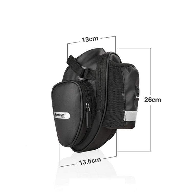 Frendorf | Rhinowalk X21557 Fahrradtasche Regenfest Große Kapazität Faltbare Rennrad Rucksack (Schwarz)
