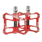 Frendorf | WEST BIKING YP0802080 Fahrrad Aluminiumlegierung Pedal Fahrfußpedal Fahrrad Zubehör (Rot)