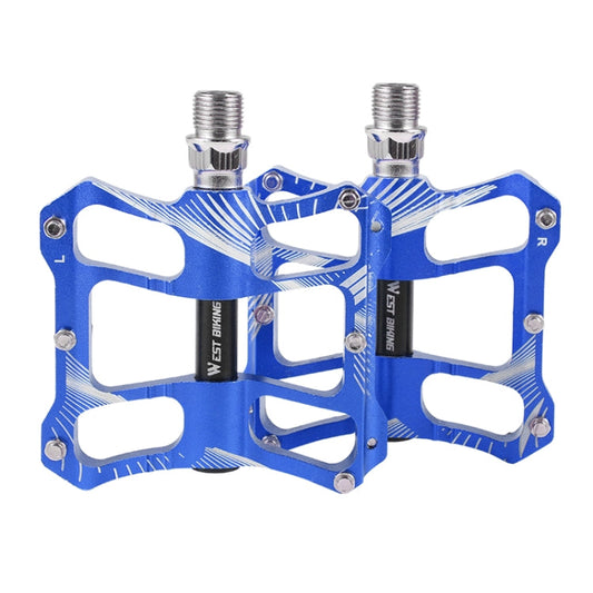 Frendorf | WEST BIKING YP0802080 Fahrrad Aluminiumlegierung Pedal Fahrfußpedal Fahrrad Zubehör (Blau)
