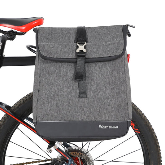 Frendorf | WEST BIKING YP0707259 Fahrrad Fahrregal Taschen Kamel Tasche Multifunktional Mountainbike Computer Rucksack (Grau)