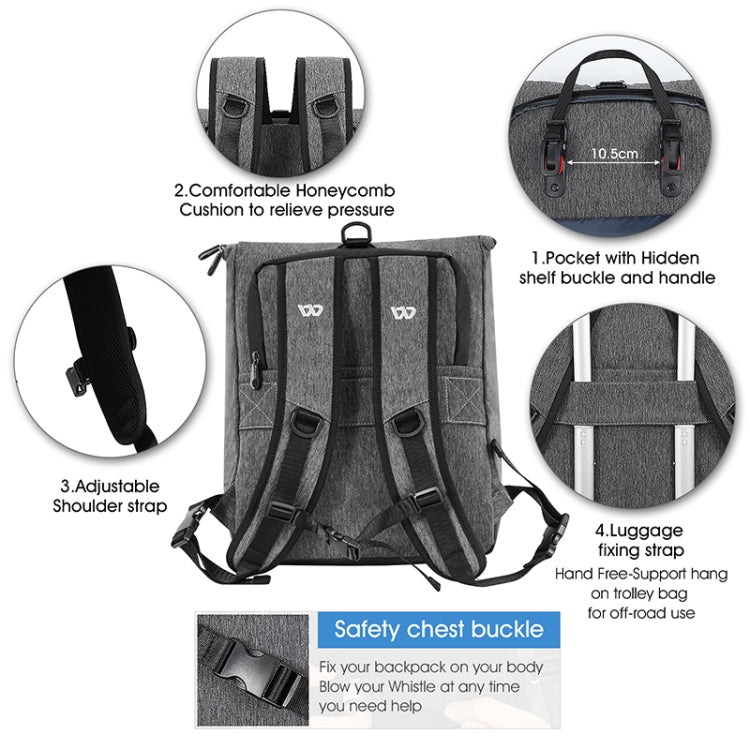 Frendorf | WEST BIKING YP0707259 Fahrrad Fahrregal Taschen Kamel Tasche Multifunktional Mountainbike Computer Rucksack (Grau)