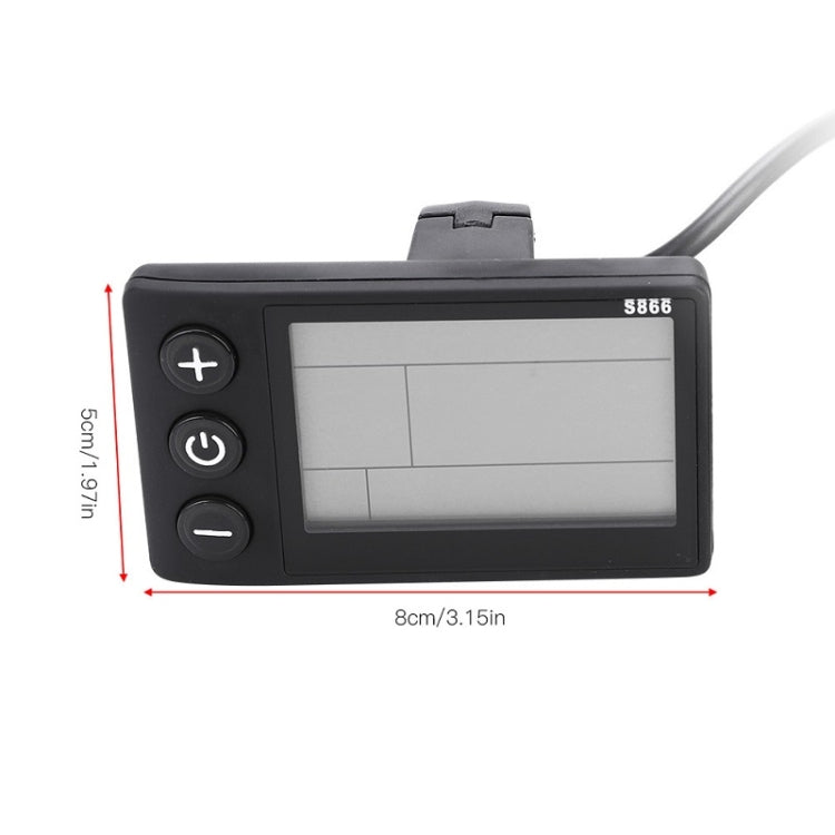 Frendorf | 36V / 48V LCD-Display Elektrisches Fahrrad Armaturenbrett