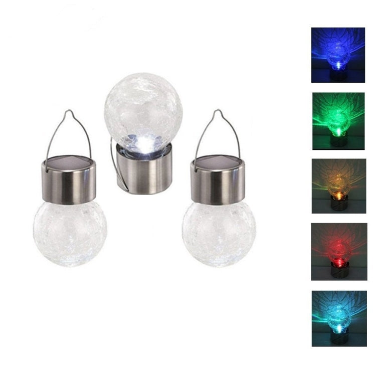 12 PCS Knackball Solar-Kronleuchter Außen Garten Innenhof Ferien Dekorationslicht mit Clip (Warmweißes Licht)