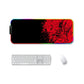 Frendorf | 300x800x4mm F-01 Gummi Thermotransfer RGB Leuchtende Rutschfeste Mauspad (Roter Fuchs)