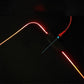 Frendorf | 300x800x4mm F-01 Gummi Thermotransfer RGB Leuchtende Rutschfeste Mauspad (Brille Katze)