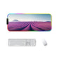 Frendorf | 350x900x4mm F-01 Gummi Thermotransfer RGB Leuchtende Rutschfeste Mauspad (Lavendel)