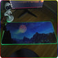 Frendorf | 400x900x4mm F-01 Gummi Thermotransfer RGB Leuchtend Rutschfest Mauspad (Brille Katze)