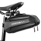 Frendorf | 1.8L West Biking Cycling Tail Bag Fahrrad Hartschalen Tasche Schnellverschluss Halterung Tasche Silikon Rutschfest Große Kapazität Tail Bag (Schwarz)