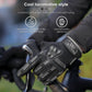 Frendorf | WEST BIKING YP0211208 Fahrhandschuhe Motorrad Fahrrad Langfinger Rutschfeste Touchscreen-Handschuhe, Größe: L(Schwarz)