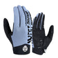 Frendorf | WEST BIKING YP0211214 Langfinger Shock Absorption Rutschfeste Touchscreen-Handschuhe Fahrrad Sporthandschuhe, Größe: XL (Fog Blue)