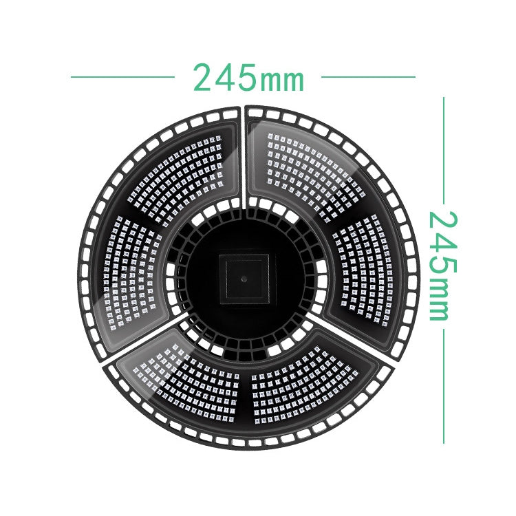 Pflanzenlampe LED Rot Blau Spektrum Pflanzenwachstumsleuchte, Leistung: E26 360 Perlen