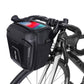 Frendorf | 3L WILD MAN GS9 Mountainbike Grifftasche Hängtasche Reitkopftasche Touchscreen EVA Hartschalen Tasche (Schwarz)