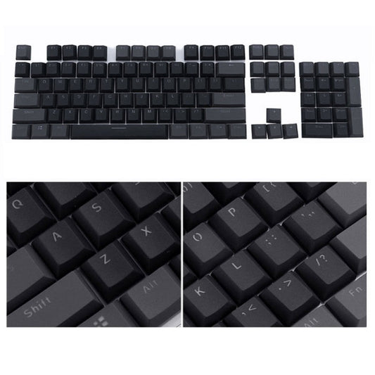 Frendorf | 104-Tasten Zwei-Farben Mold Transparent PBT Keycap Mechanische Tastatur (Dunkelgrau)