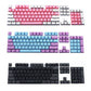 Frendorf | 104-Tasten Zwei-Farben Mold Transparent PBT Keycap Mechanische Tastatur (Dunkelgrau)