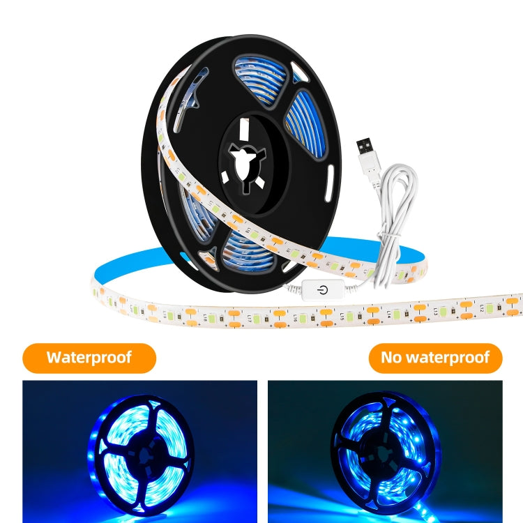 3m Nicht-wasserdichte LED Pflanzenwachstumslampe USB Touch Dimmung Volles Spektrum Pflanzenfülllicht