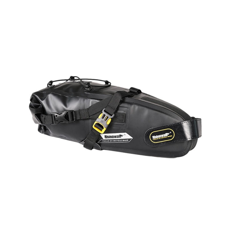 Frendorf | Rhinowalk RK19511 Vollwasserdichte Fahrradsattel-Taschen-Set Große Kapazität Rennrad Tasche, Farbe: RK19512 Schwarz 5L