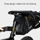 Frendorf | Rhinowalk RK19511 Vollwasserdichte Fahrradsattel-Taschen-Set Große Kapazität Rennrad Tasche, Farbe: RK19512 Schwarz 5L