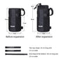 Frendorf | Rhinowalk RK9100B Reit-Isolier-Wasserflasche Tasche Tragbare Fahrradtasche Werkzeugpaket (Schwarz)