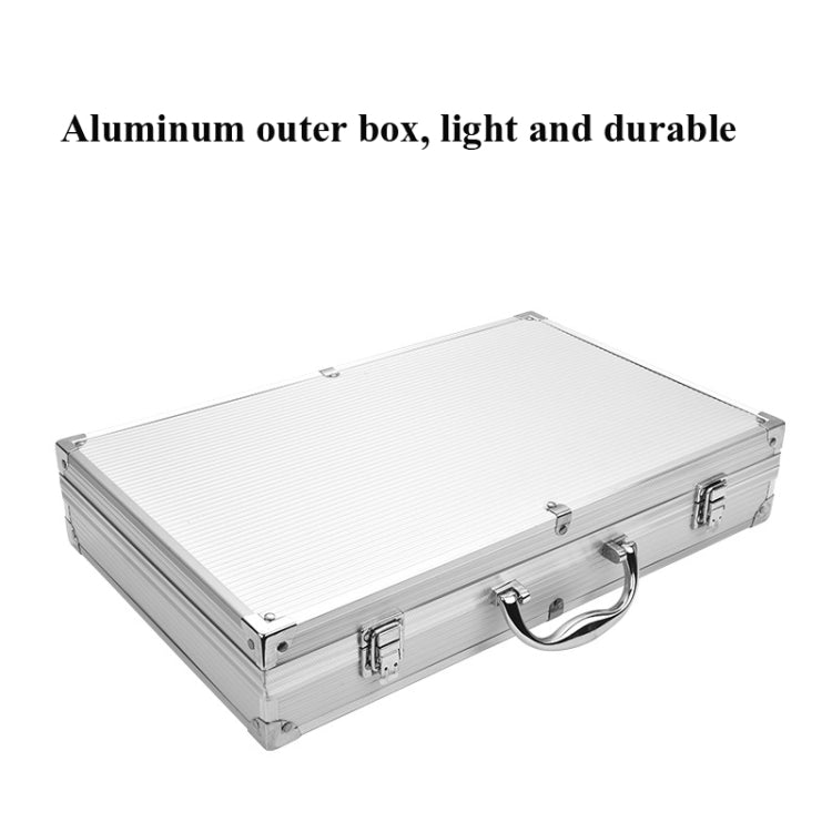 Frendorf | 10 in 1 Grillkombinationstool-Set Aluminium-Box Edelstahl-Grillset
