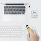Frendorf | PR-A18 2.4G Lade Maus Stift Handgeschrieben Glow Drahtlose Maus Stift(Blaue)