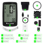 Frendorf | WEST BIKING Mountain Road Bike Fünf Sprachcode-Tabelle USB Fahrdrahtlose Code-Tabelle Tacho (Schwarz)