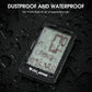 Frendorf | WEST BIKING Mountain Road Bike Fünf Sprachcode-Tabelle USB Fahrdrahtlose Code-Tabelle Tacho (Schwarz)