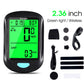 Frendorf | WEST BIKING Mountain Road Bike Wireless Code Meter Multi-Funktionsschnittstelle Fahrrad Geschwindigkeitsmesser (Schwarz)