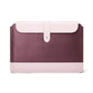 Frendorf | Horizontal Microfiber Farbmatching Notizbuch Liner Tasche, Stil: Liner Tasche (Weinrot), Anwendbares Modell: 14-15,4 Zoll