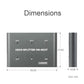 Frendorf | Waveshare 23738 4K HDMI Splitter, 1 In 4 Out, Eine HDMI-Quelle teilen