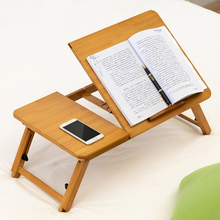 Frendorf | 741ZDDNZ Bett Nutzung Faltbar Höhenverstellbarer Laptop Tisch Wohnheim Schreibtisch, Spezifikation: Mittel 64cm