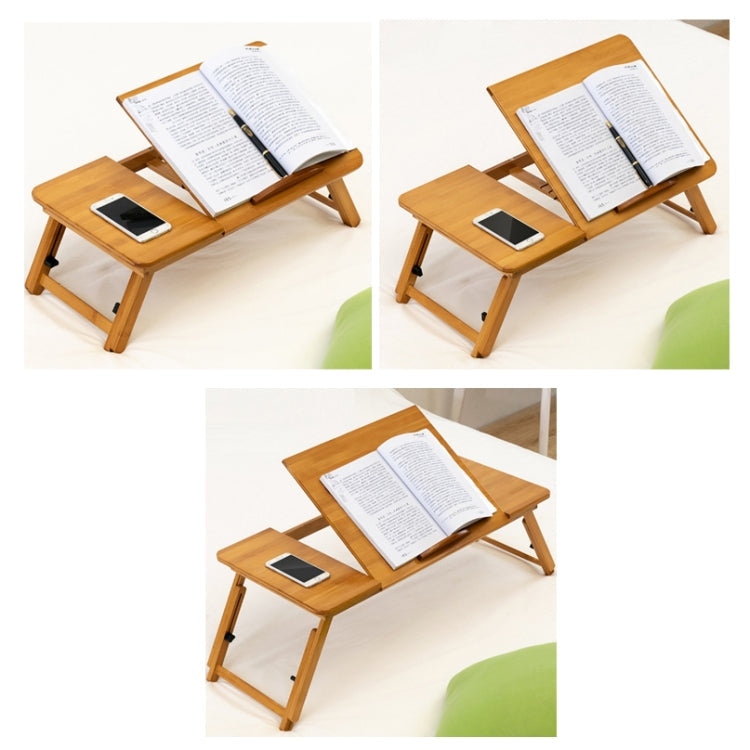 Frendorf | 741ZDDNZ Bett Nutzung Faltbar Höhenverstellbarer Laptop Tisch Wohnheim Schreibtisch, Spezifikation: Mittel 64cm