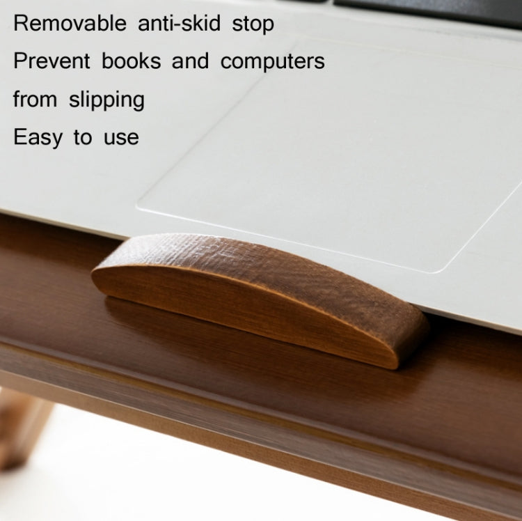 Frendorf | 741ZDDNZ Bett Benutzung Klappbare Höhenverstellbare Laptop Tisch Wohnheim Studium Tisch, Spezifikation: Klassische Teefarbe 64cm Dicke Bambus