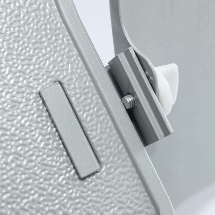 Frendorf | T8 Aluminiumlegierung Falt- & Hebelaptop Tisch Bürotisch Höhenverstellbare Halterung mit Lüfter & Mausboard (Silber)