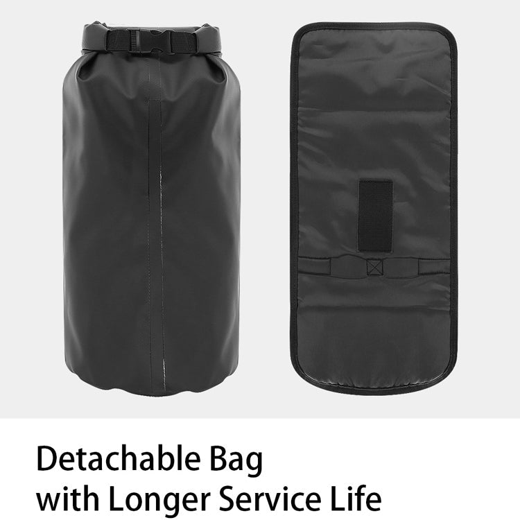 Frendorf | SAHOO 11L Vergrößerte Fahrrad Vordertasche Mountainbike Clip Mesh Wasserdicht und Verschleißfest Lenkertasche (Schwarz)