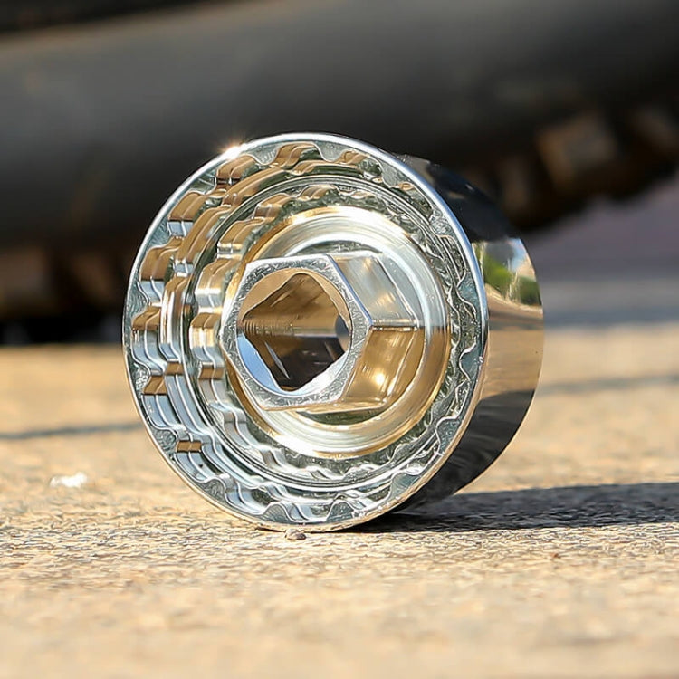 Frendorf | WEST BIKING YP0719253 5 in 1 44MM Fahrrad Innenlager Reparaturwerkzeug(Silber)