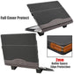Frendorf | Für Samsung Galaxy Book Flex 2020 13,3 Zoll Leder Laptop Anti-Fall Schutzhülle mit Ständer (Dunkelblau)