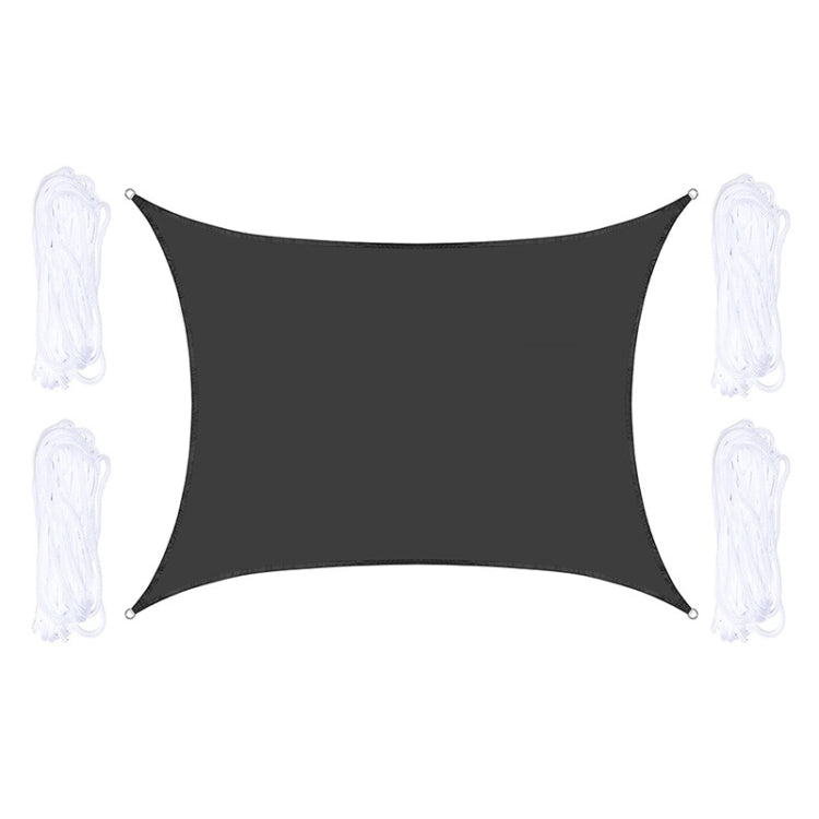Frendorf | Outdoor Garten Sonnenschutz Segel Wasserdicht Anti-UV Dach, Größe: 2m x 2.5m (Schwarz)