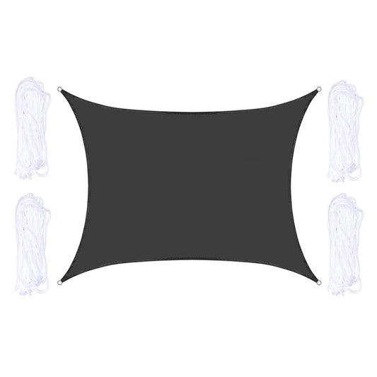 Frendorf | Outdoor Garten Sonnenschutz Segel Wasserdicht Anti-UV Dach, Größe: 2m x 2.5m (Schwarz)