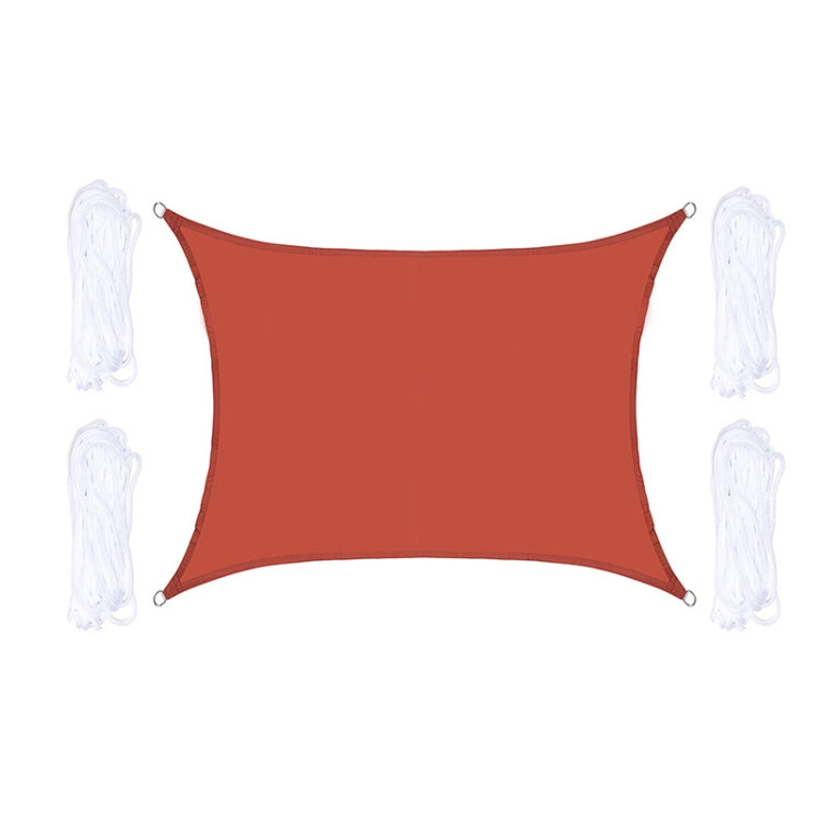 Frendorf | Outdoor Garten Sonnenschutz Segel Wasserdicht Anti-UV Vordach, Größe: 2m x 2.5m (Rot)