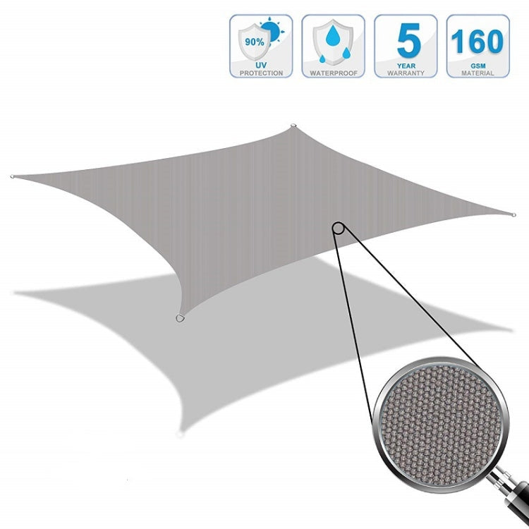 Frendorf | Outdoor Garten Sonnensegel wasserdicht Anti-UV Markise, Größe: 3m x 4m(Orange)
