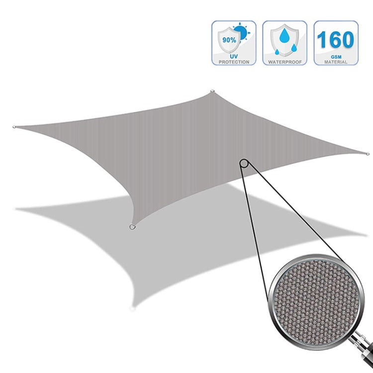 Frendorf | Outdoor Garten Sonnensegel Wasserdicht Anti-UV Markise, Größe: 3m x 6m (Gelb)
