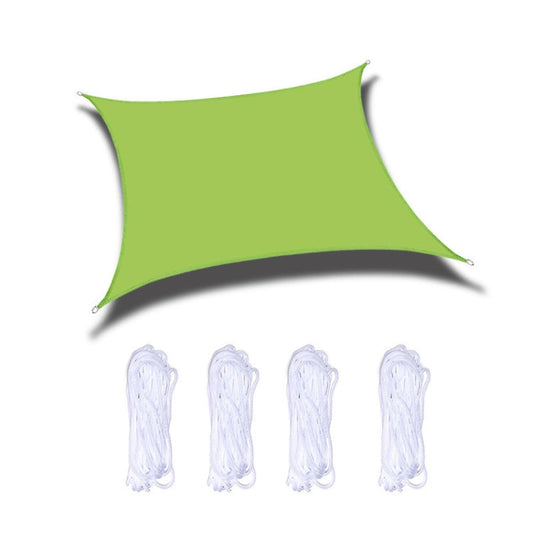 Frendorf | Outdoor Garten Sonnensegel wasserdicht Anti-UV Aufsatz, Größe: 4m x 6m (Grün)