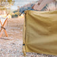 Frendorf | Outdoor Camping Picknick Windschutz Picknick Sichtschutz (Stoff + Halterung)