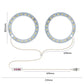 LED Pflanzenwachstumslampe Vollspektrale intelligente Zeitschaltuhr Innenfülllicht Ring Pflanzenlampe, Leistung: Ein Kopf(Sonnenschein)