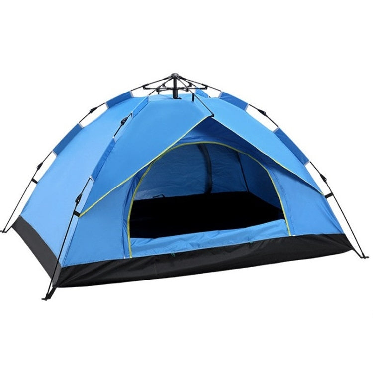 Frendorf | TC-014 Outdoor Strand Reise Camping Automatisch Feder Mehrpersonen-Zelt für 3-4 Personen (Blau)
