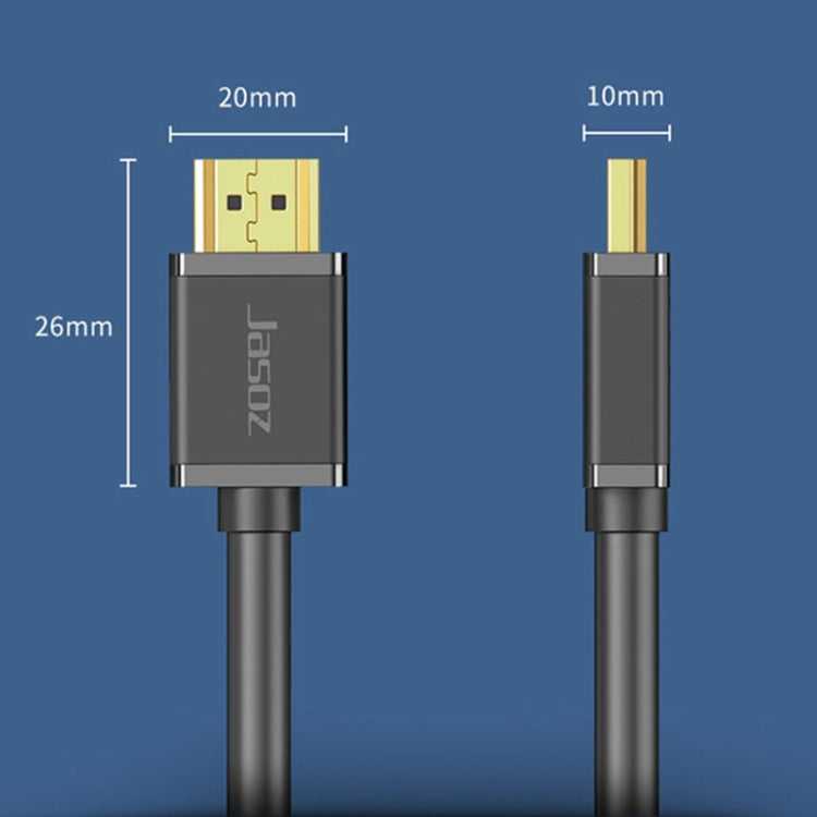Frendorf | Jasoz HDMI Hochauflösender Projektor Computer Video Kabel Sauerstofffreies Kupferkern, Kabellänge: 15m