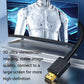 Frendorf | Jasoz HDMI Hochauflösender Projektor Computer Video Kabel Sauerstofffreies Kupferkern, Kabellänge: 15m